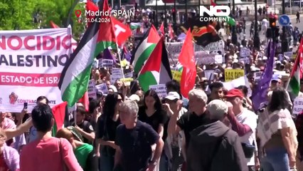 NO COMMENT: Movilizaciones para pedir el fin de la guerra en Gaza y la vuelta de los rehenes a casa