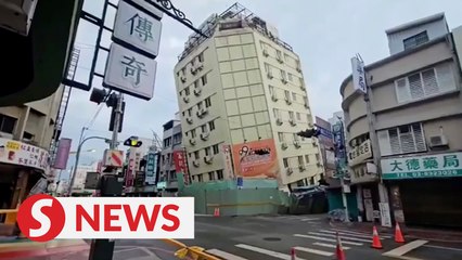 Download Video: Series of quakes rattle Taiwan again