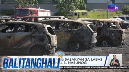 18 sasakyan ang nasunog sa labas ng NAIA 3! | BT