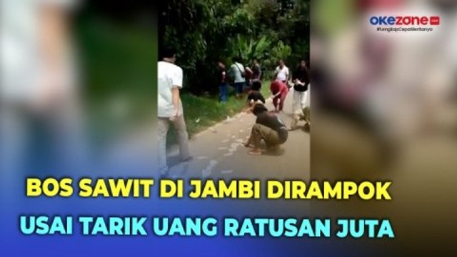Detik-Detik Warga Gagalkan Perampokan Bos Sawit dengan Modus Pecah Kaca Mobil, Pelaku Sempat Tabur Uang