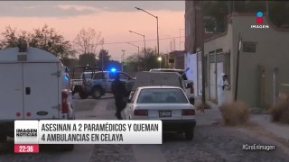 Sicarios asesinan a dos paramédicos en Celaya, Guanajuato