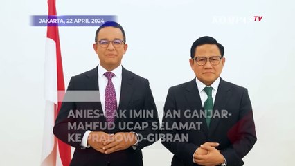 Download Video: [FULL] Pernyataan Lengkap Anies-Cak Imin dan Ganjar-Mahfud Ucap Selamat ke Prabowo-Gibran