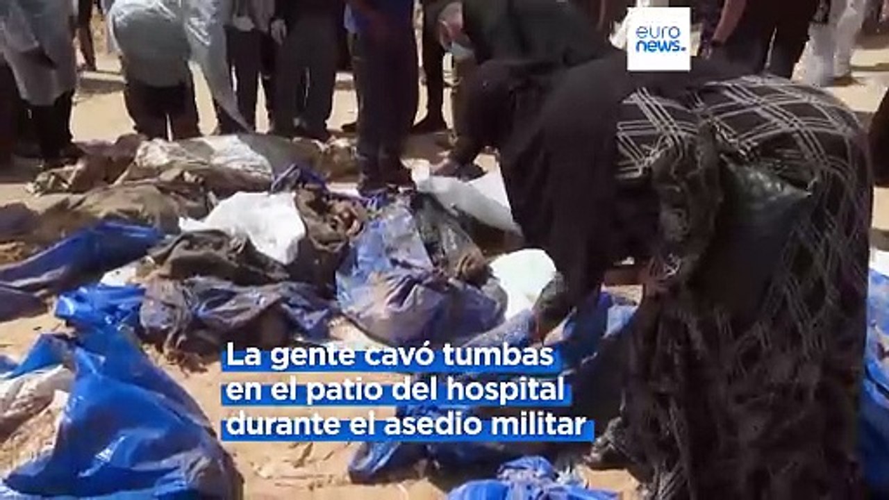 Suben a 283 los cadáveres hallados en una fosa común en Jan Yunis en Gaza