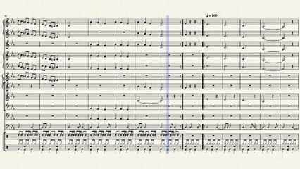 النوتة الموسيقية ,,,مع الالات,,,,لرائعة فريد الاطرش,,,بنادى عليك,,,,تدوين ماهر الغمرى