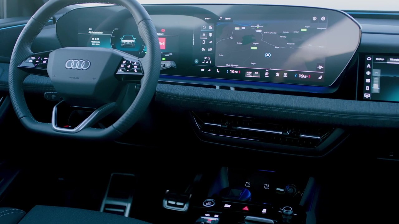 Der Audi Q6 e-tron - Digitalisierung erleben - neues Anzeige- und Bedienkonzept