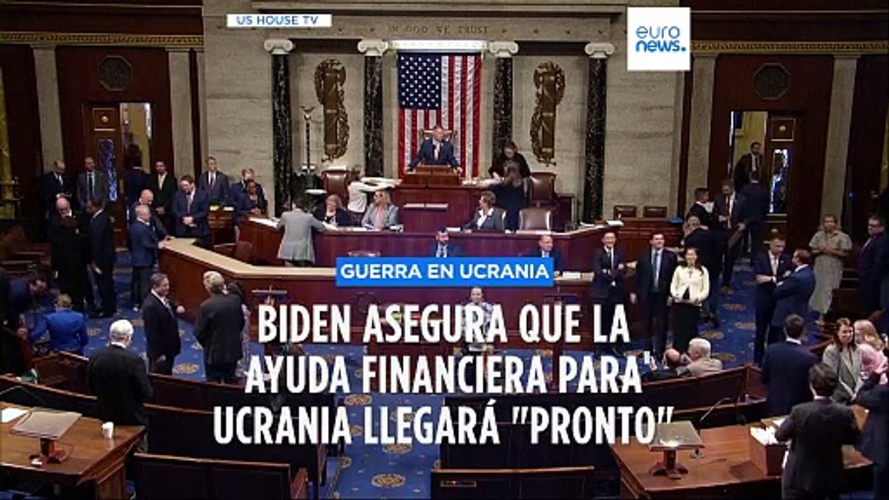 Biden promete a Zelenski que el paquete de ayuda militar y financiera para Ucrania llegará "pronto"