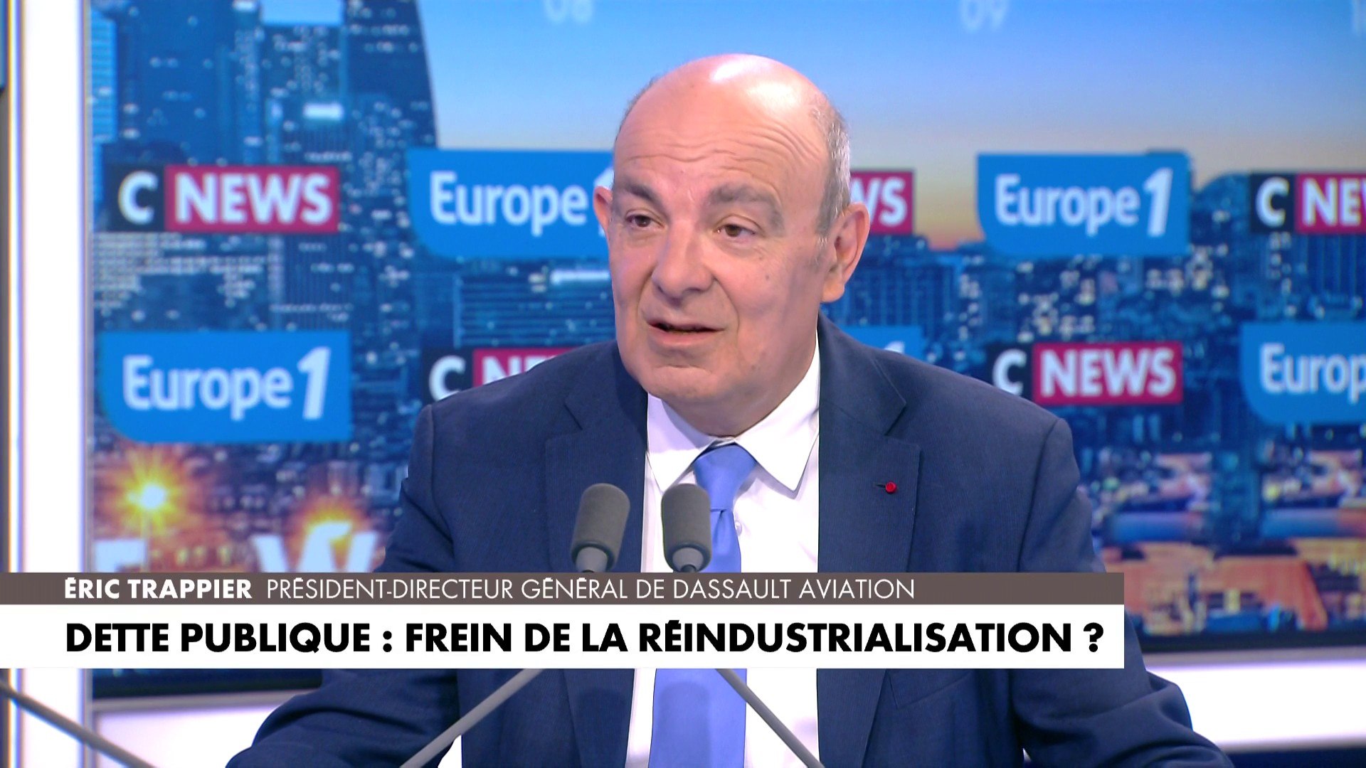 Éric Trappier : «Pour gagner la bataille de la souveraineté, on a besoin de réindustrialiser»