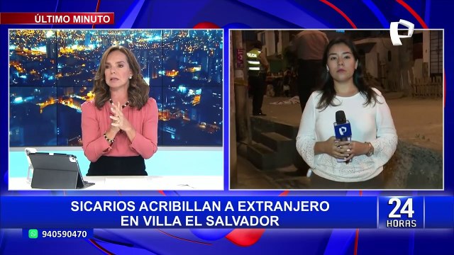 Villa El Salvador: sicarios asesinan a balazos a ciudadano extranjero