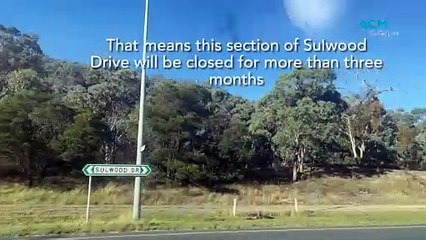 See how much of Sulwood Drive will be closed for three months