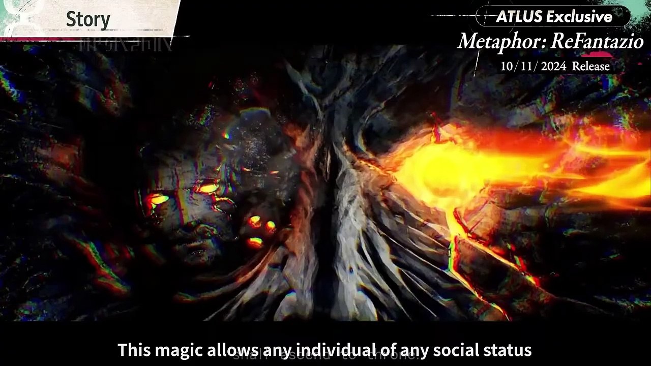Metaphor: ReFantazio - "ATLUS Exclusive" Showcase