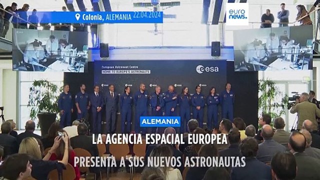 La Agencia Espacial Europea presenta a cinco nuevos astronautas