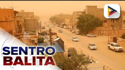Ilang lungsod sa Eastern Libya, sinalanta ng sandstorm