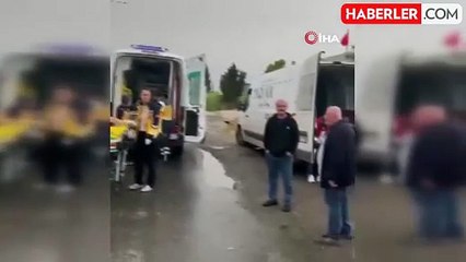 Tekirdağ'da servis aracı devrildi: 7 yaralı