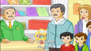 تعلم اللغة التركية من كرتون الاطفال A2_ سلسلة اللغة التركية المحبوبة 2_ الحلقة 7 [ مترجمة