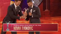 Tennis - Trophée Laureus - Madrid 2024 - Novak Djokovic succeeds Lionel Messi as World Sportsman of the Year