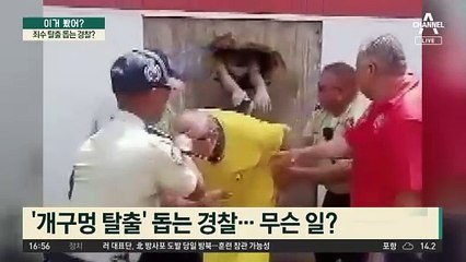 억세게 운없는 탈옥범들, ‘개구멍’ 뚫은 곳에는…