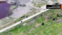 ビデオ：ドローンがウクライナでロシア軍将校を乗せた4x4車両を攻撃