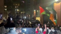 Il video degli studenti arrestati all'Università di New York durante la manifestazione pro-Palestina