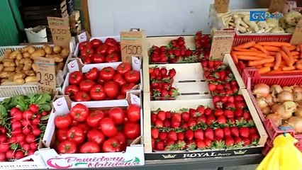 Wtorek na targowisku w Koszalinie