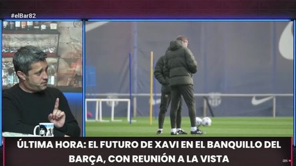 Xavi recula en su decisión y plantea quedarse en el Barça