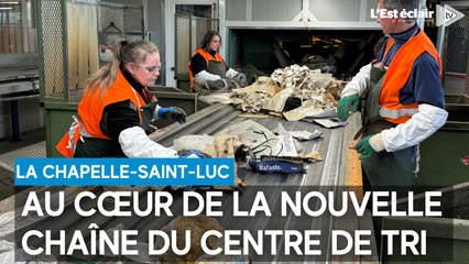 Au cœur de la nouvelle chaîne du centre de tri