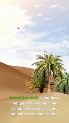 Begini Doa Rasulullah Usai Sholat