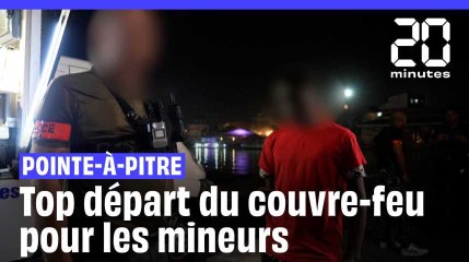 Guadeloupe : Le couvre-feu pour les mineurs entre en vigueur à Pointe-à-Pitre