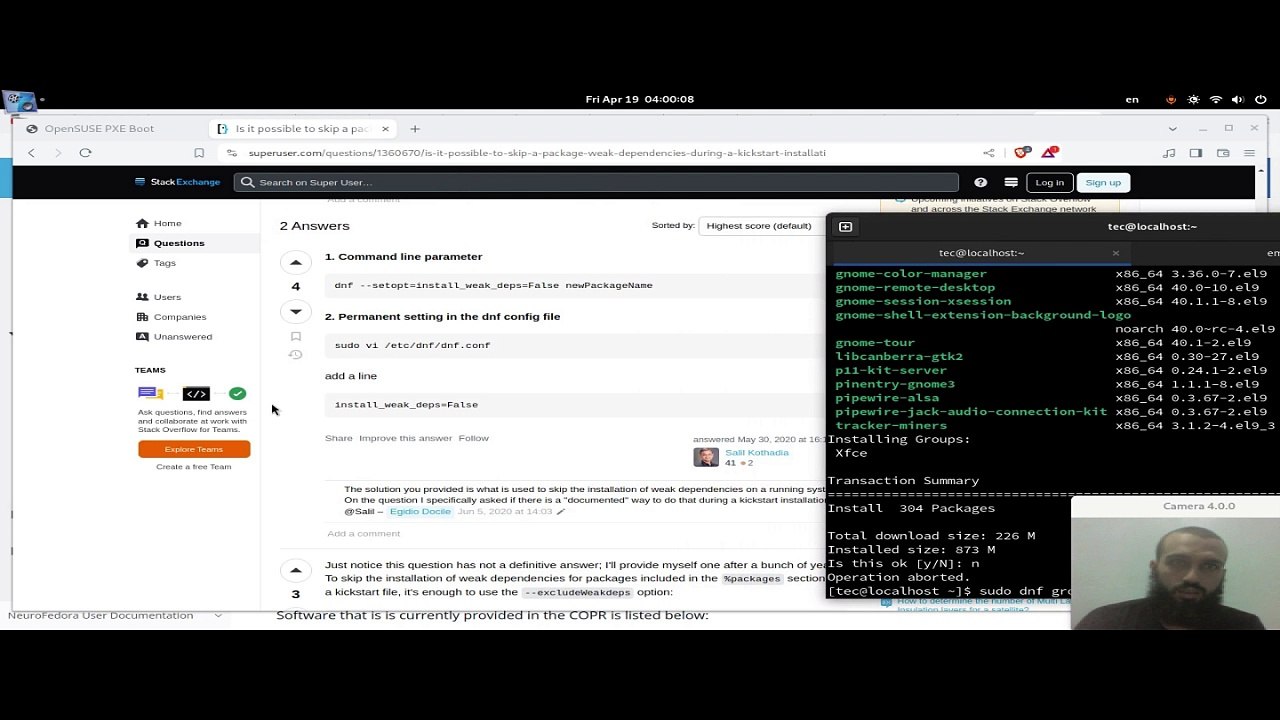Skipping weak dependencies during packages installation on CentOS/Alma/Rocky/Fedora