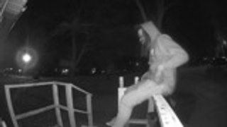 Porch Railing Breaks as Guy Sits on It