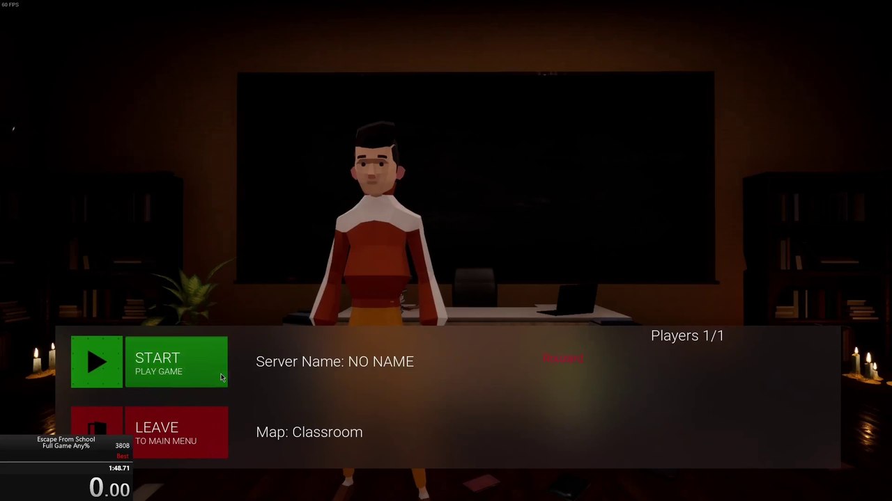 Escape From School - Full Game Any% - OLD WR 1:47.930 - Rouzard