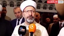 Özgeçmişinde iyi derecede Arapça bildiği yazıyordu: Diyanet İşleri Başkanı Erbaş, Arapça soruya tercüme istedi