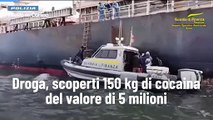 Droga, scoperti 150 kg di cocaina del valore di 5 milioni: il video