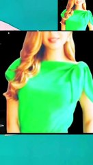 Side shoulder tie blouse pattern cutting