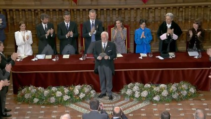 El escritor Luis Mateo Díez recibe el Premio Cervantes 2023