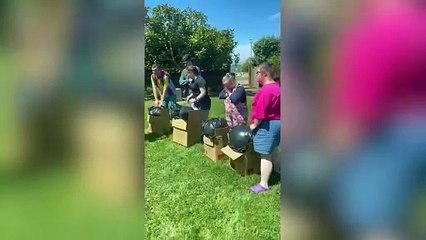 Carer had the young adults she supports as the bridesmaids at wedding