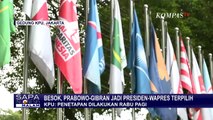 Besok KPU Tetapkan Prabowo-Gibran Jadi Presiden-Wapres Terpilih