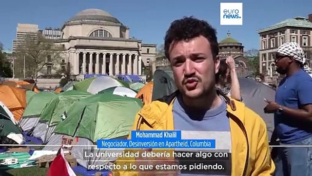 Estudiantes propalestinos provocan el caos en las universidades de EE.UU. tras detenciones masivas