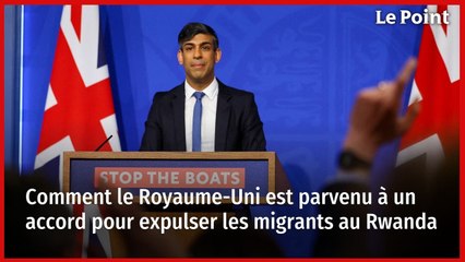 Comment le Royaume-Uni est parvenu à un accord pour expulser les migrants au Rwanda