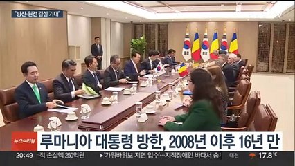 한-루마니아 정상회담…"방산 분야 결실 기대"