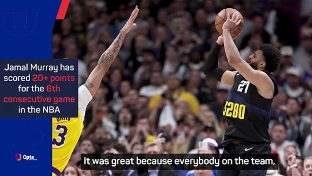 'Playoff Jamal is incredible!' - Murray buzzer-beater sinks Lakers
