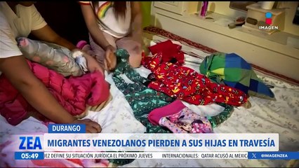Migrantes venezolanos pierden a sus hijas en travesía; cayeron de "La Bestia"