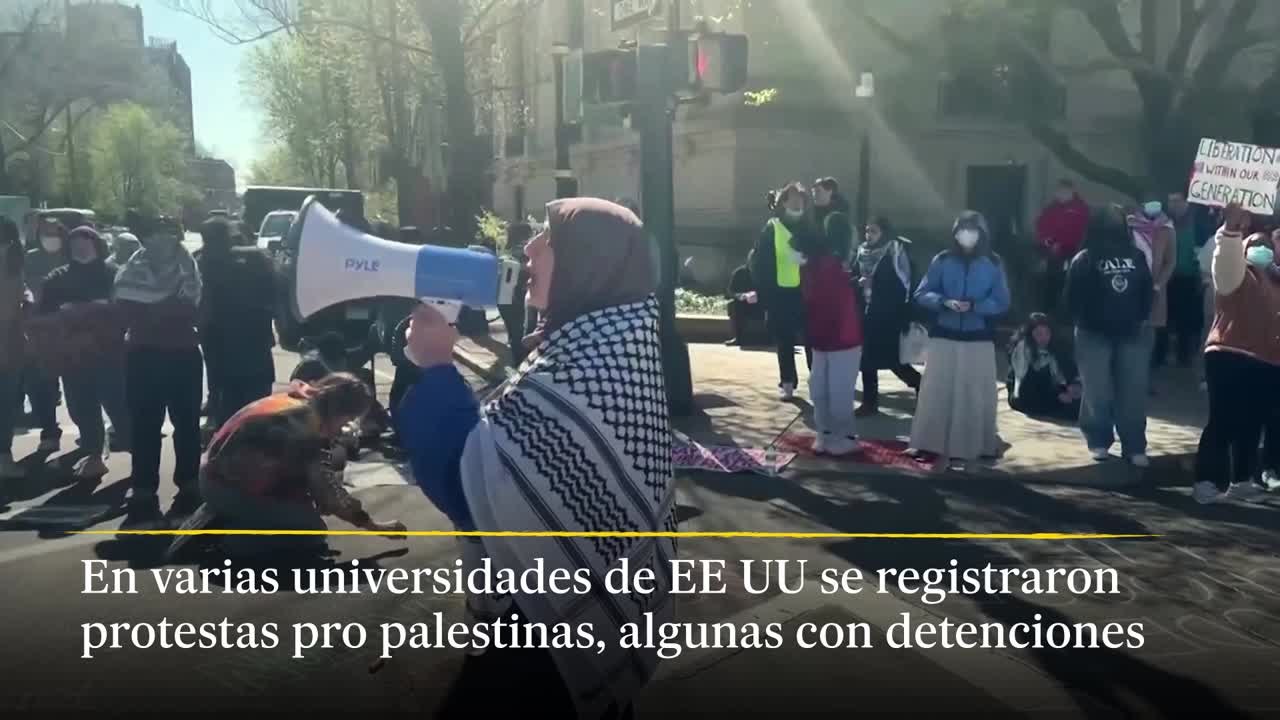 Las protestas propalestinas en las universidades de EE UU