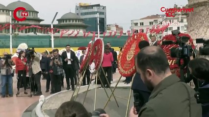 İmamoğlu Taksim’deki 23 Nisan törenine katıldı! _Çocuklarına mahcup olmayacağız..._