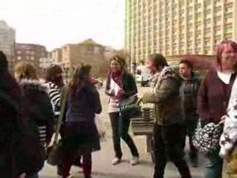 Rassemblement Lille Pétition - 9 avril 08