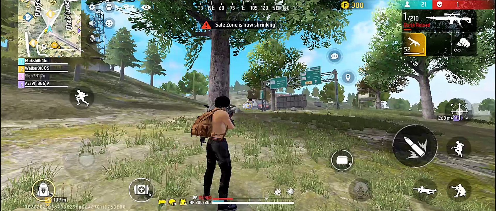 #mokshith Mokshith Thirumala - free fire  gameplay #2