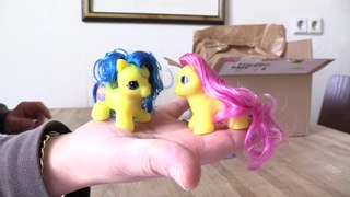 MY LITTLE PONY-UNBOXING PONY POST HQG1C BABY DAYDREAM AND BABY SUNSHINE