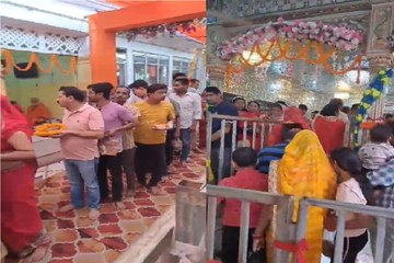 हनुमान जयंती के अवसर पर श्रद्धालु दिखे बजरंगबली की भक्ति में लीन, देखें वीडियो