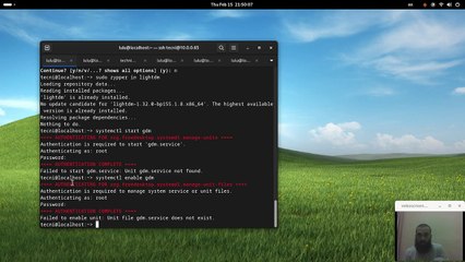 Manage display managers on OpenSUSE (vs other systemd based distros)
