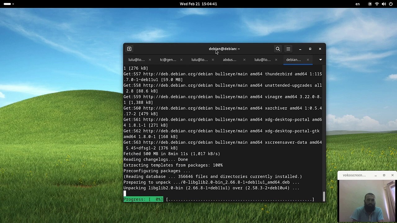 Debian upgrade from 11 to 12 (without commenting)
