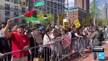 EE. UU.: estudiantes protestan en campus universitarios en apoyo al pueblo palestino